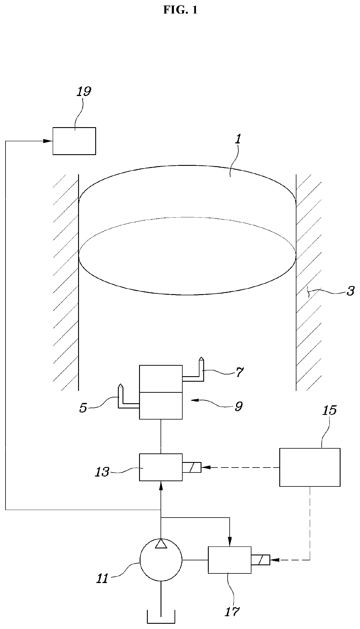 Piston cooling apparatus of engine and method for controlling the same