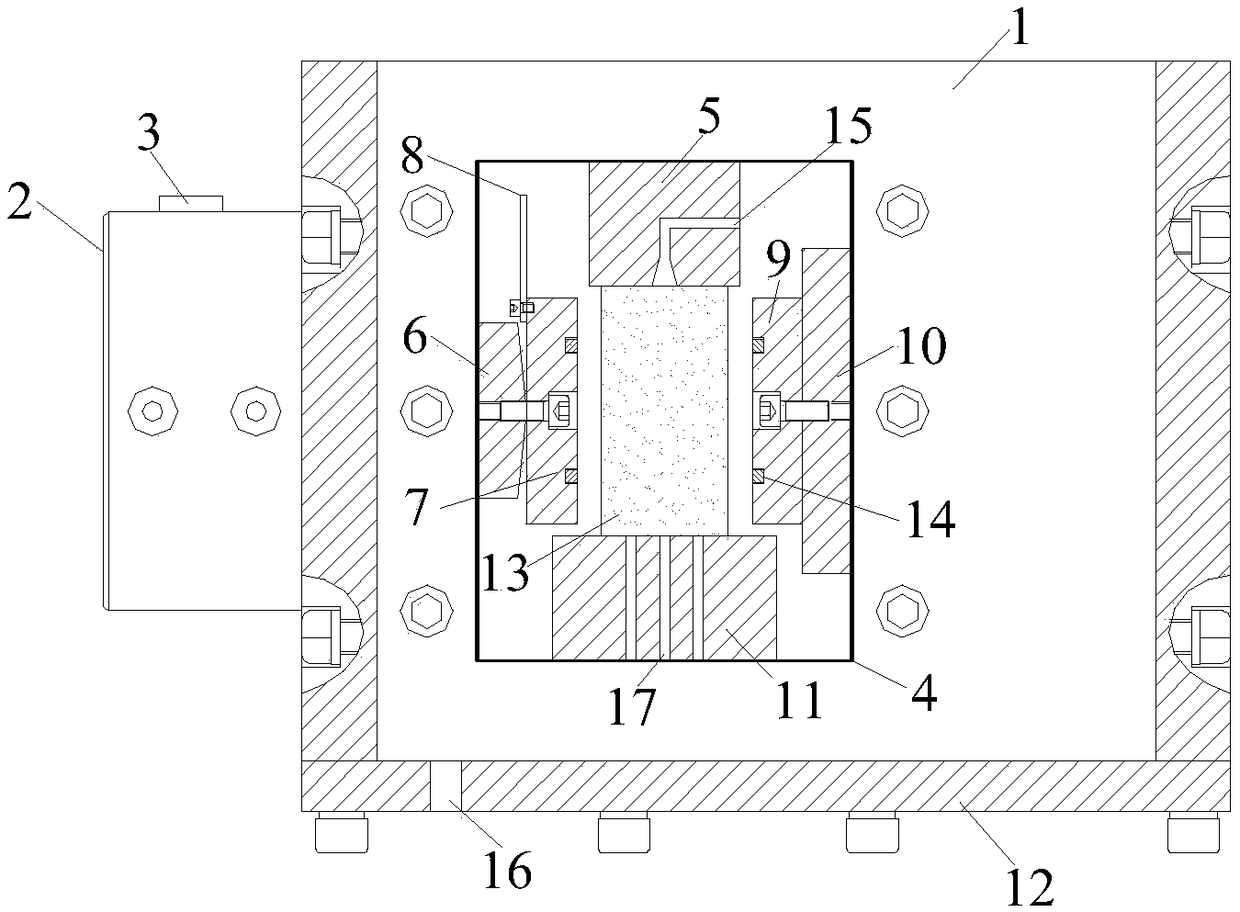 Multi-field infrared radiation observation device and method