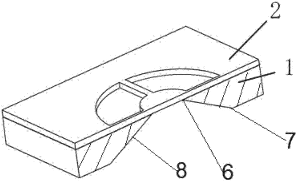 All-plastic miniature one-way valve and machining method thereof