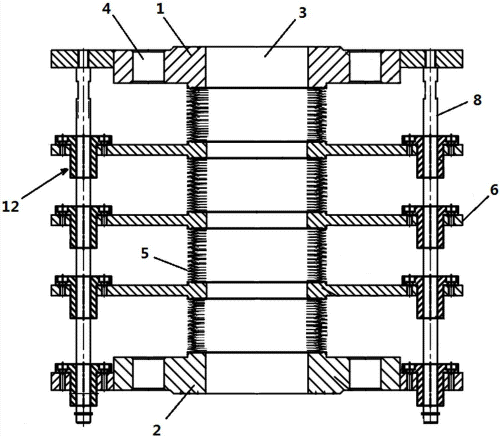 Outer one-way adjustable telescopic corrugated pipe