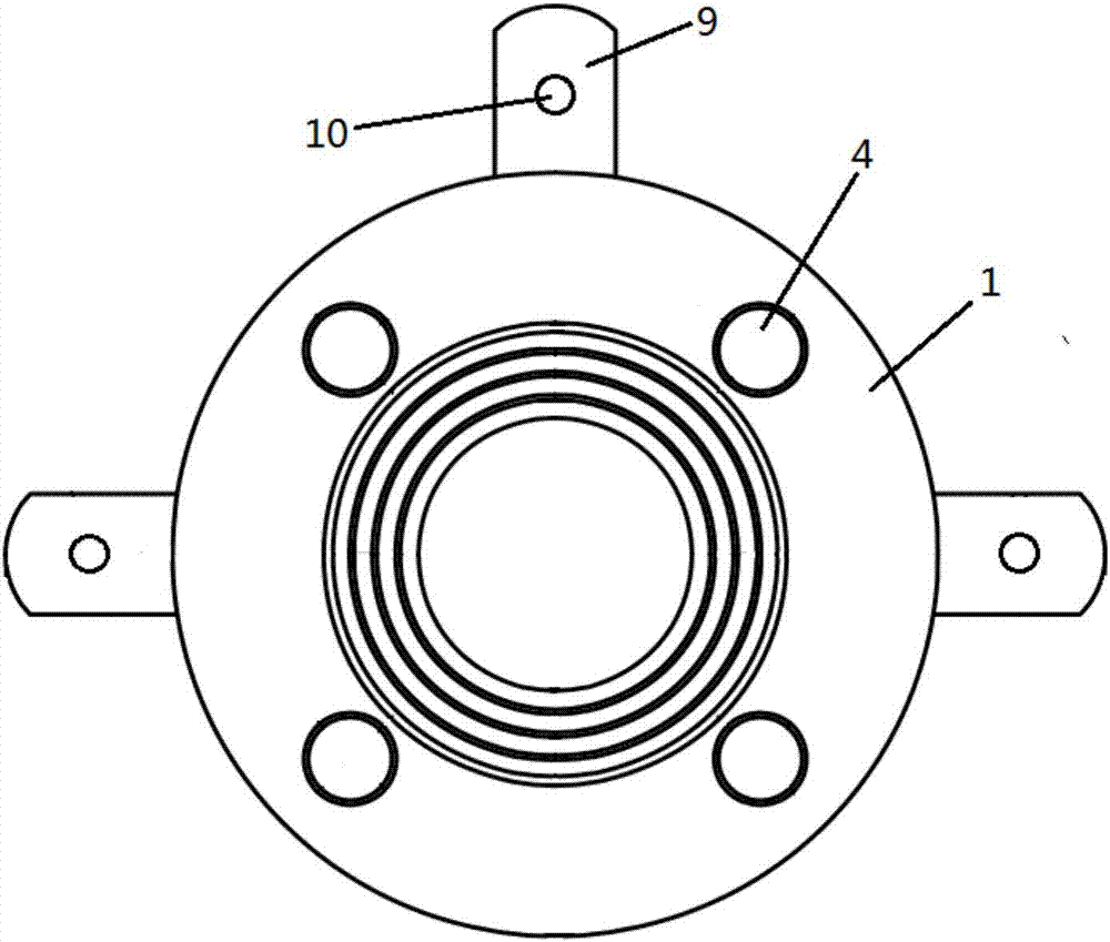 Outer one-way adjustable telescopic corrugated pipe