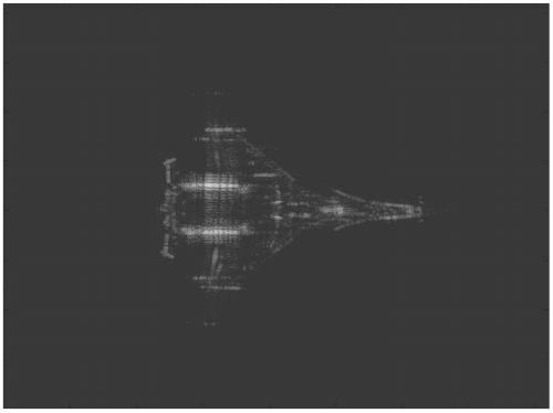 Terahertz radar ultrahigh resolution imaging method