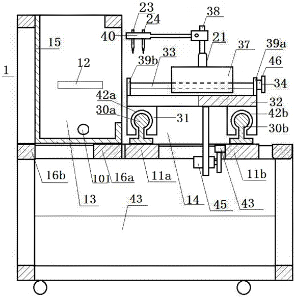 Automatic through hole cleaning equipment for spinneret components