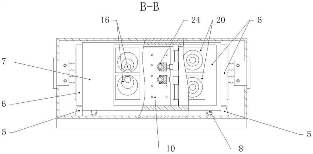 Temperature field regulation and control device of box-type substation space and regulation and control method of temperature field regulation and control device