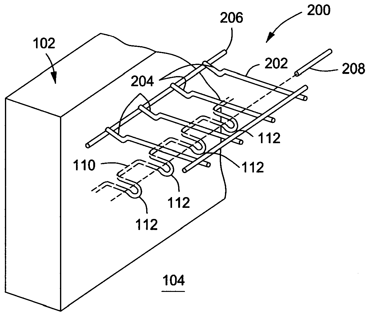 Soil reinforcing retaining wall anchor