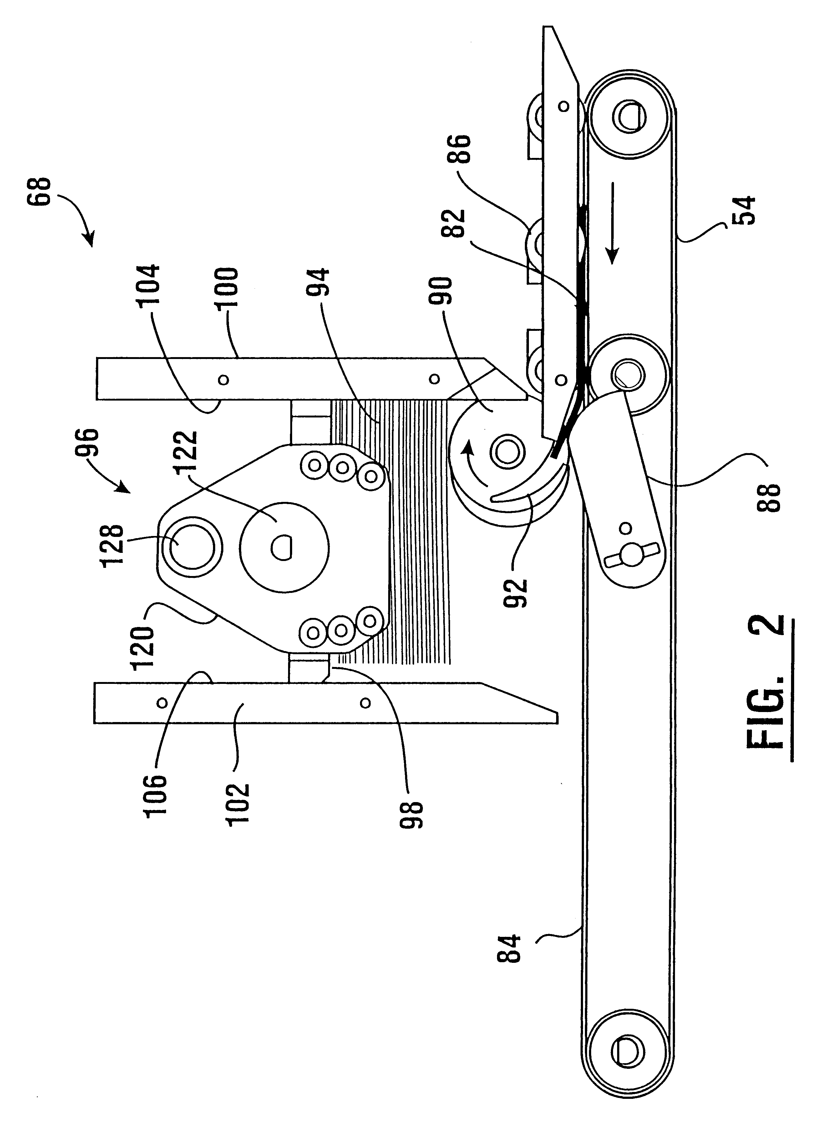 Media storage system for automated banking machine