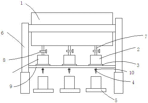 Efficient weighing-type liquid filling machine