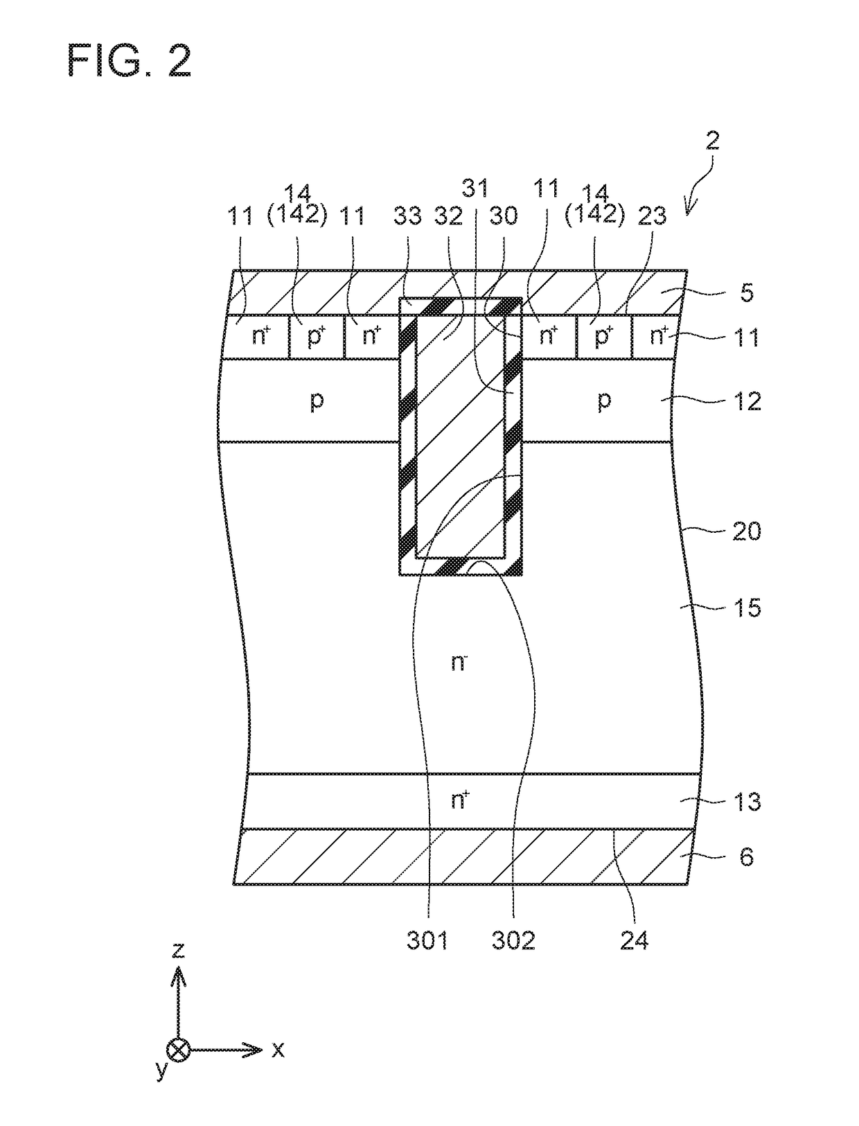 Insulated gate bipolar transistor with improved on/off resistance