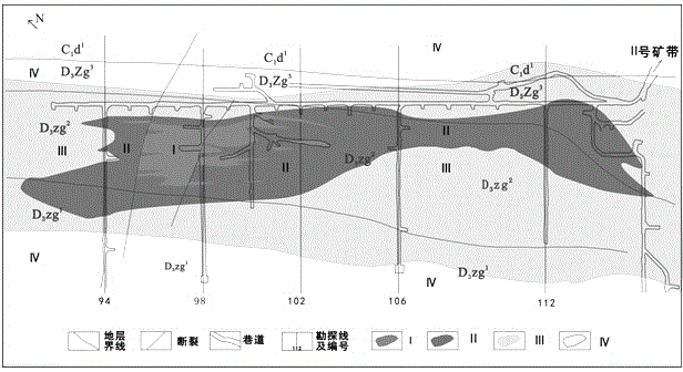 Large-scale alteration lithofacies positioning and predicating method for hydrothermal deposit