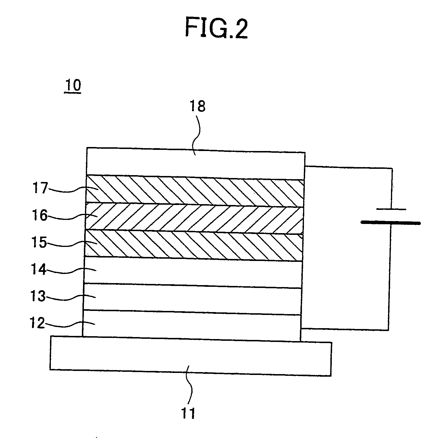 Organic Electroluminescent Element and Organic Electroluminescent Display