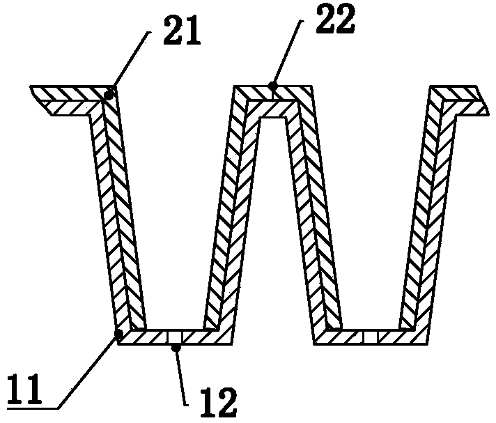 Composite pot body seedling raising tray and method for performing pot body seedling raising and pot seedling transplanting through same