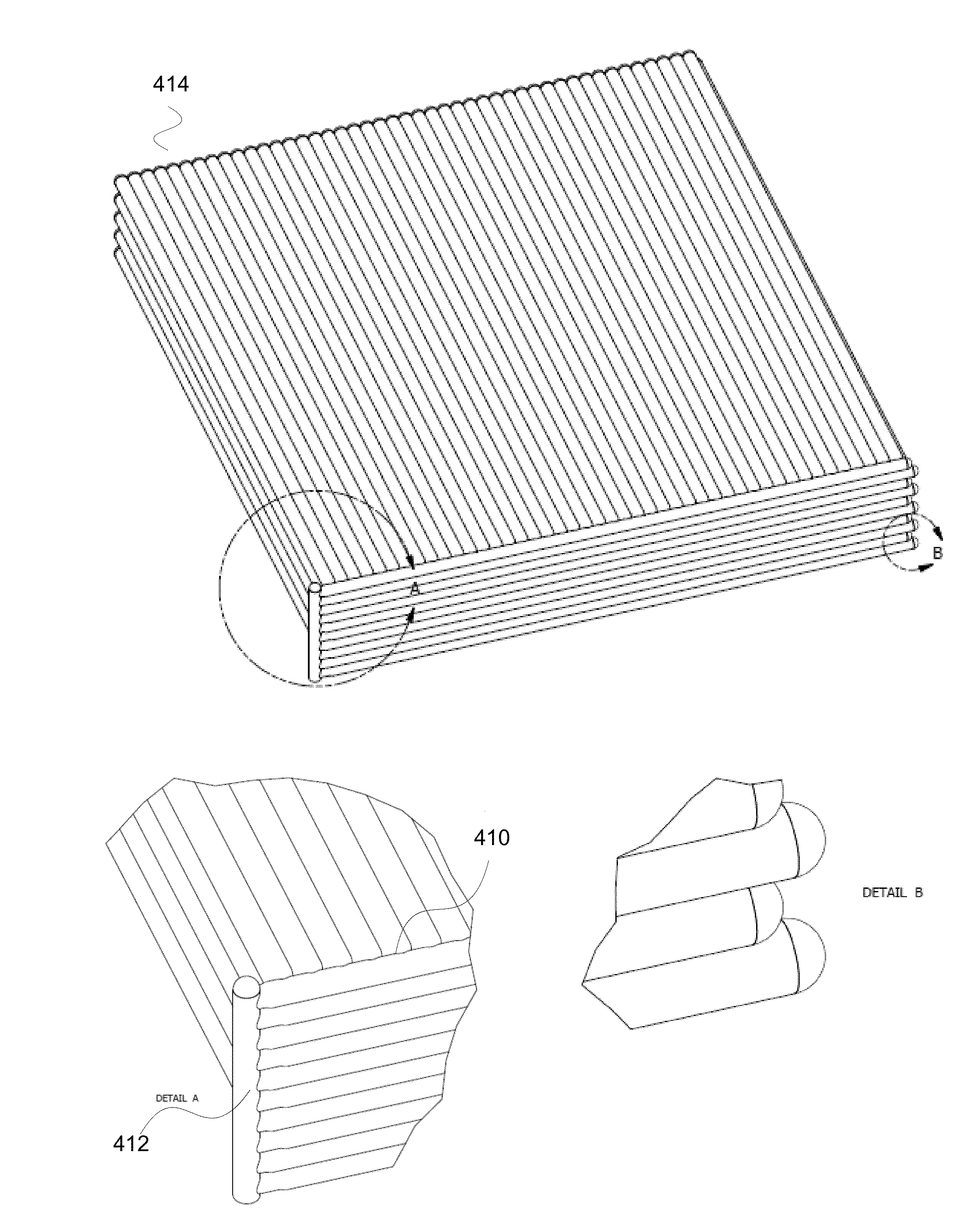 Conformable natural gas storage