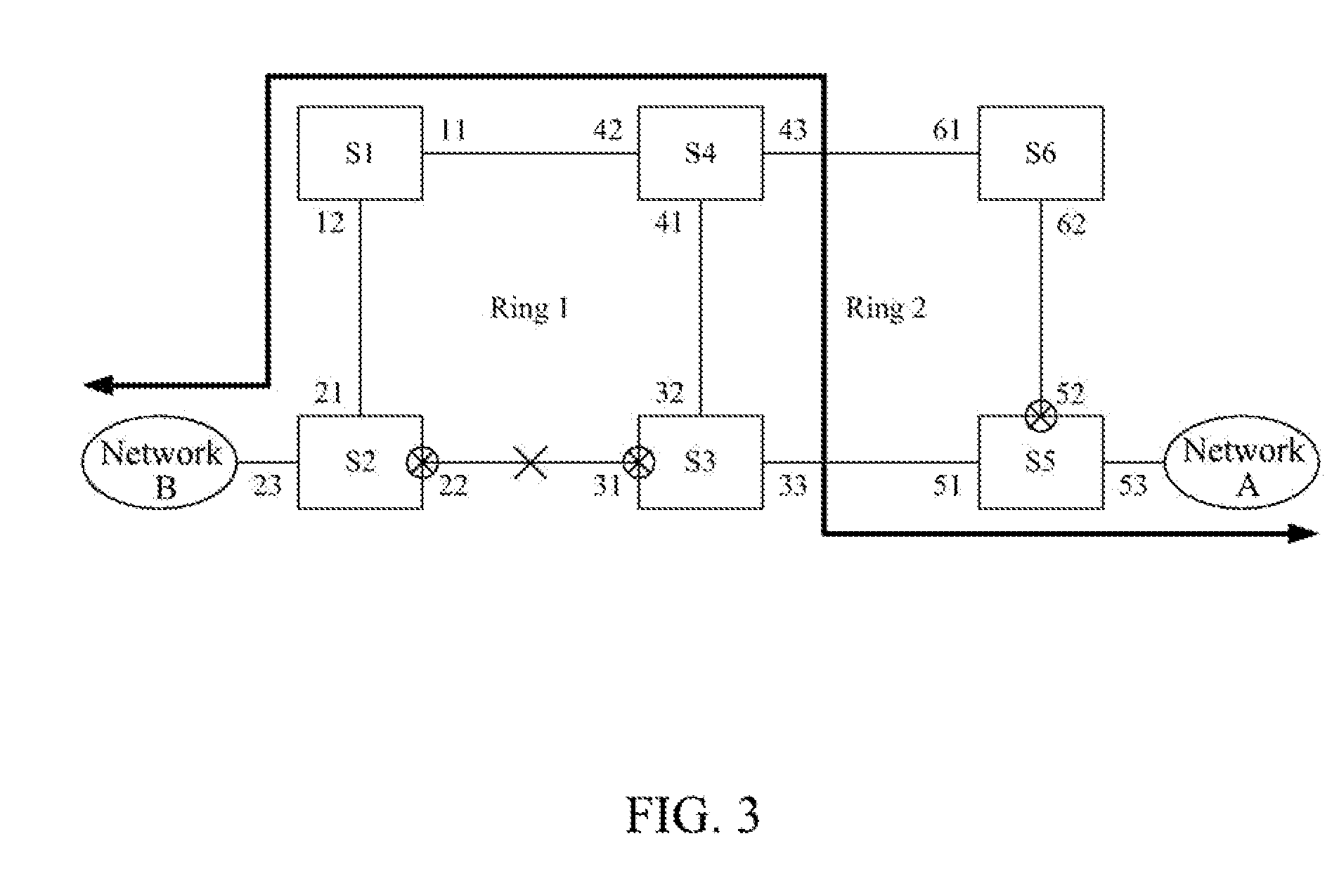 Topology Management Method of Ether Multi-Ring Network, and System Thereof