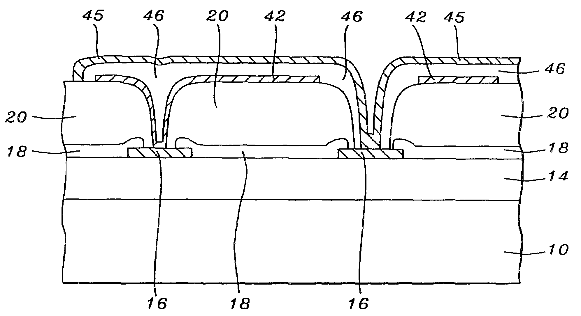 High performance system-on-chip passive device using post passivation process