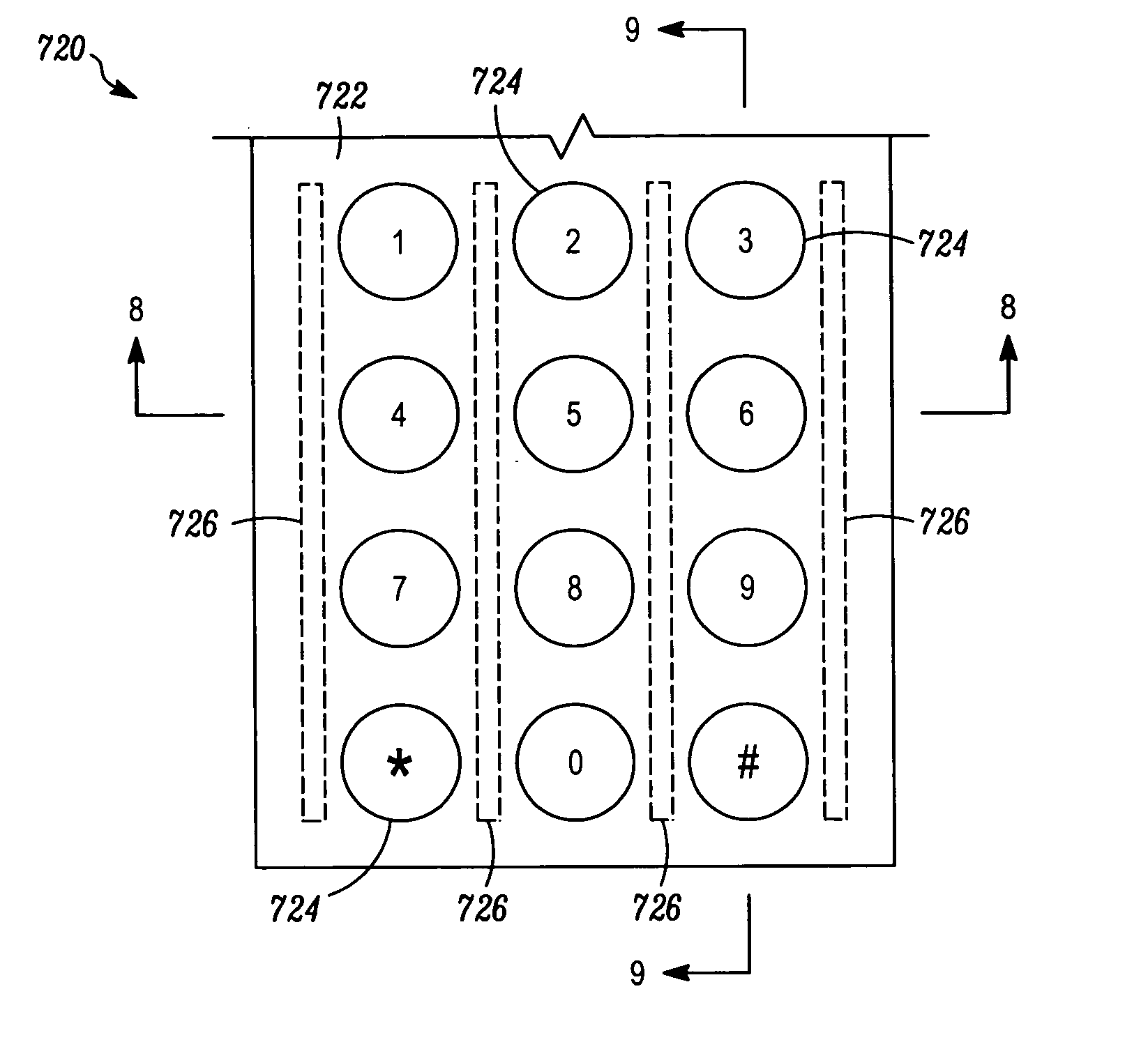 Apparatus and method of determining a user selection in a user interface