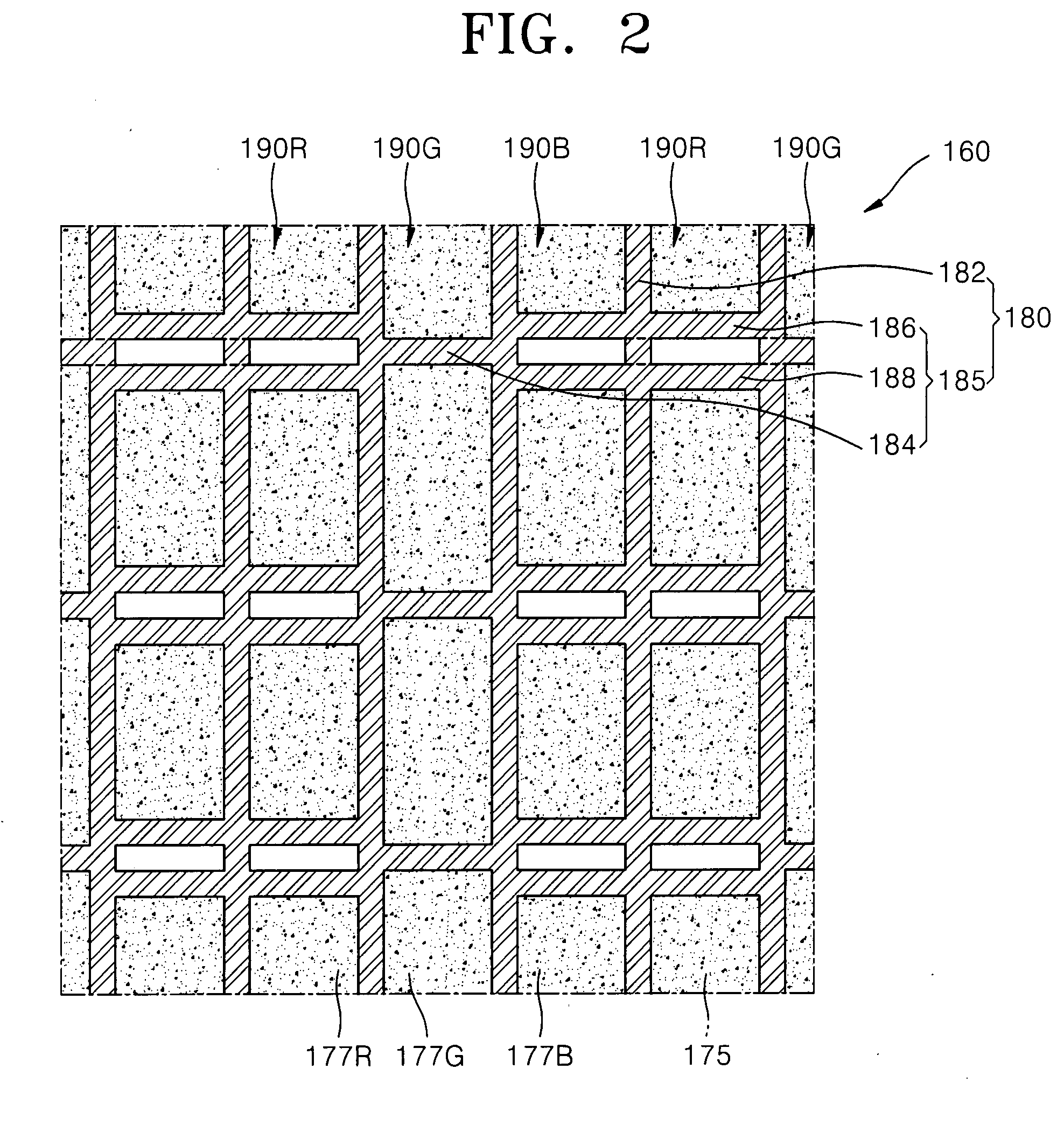 Plasma display panel comprising single barrier ribs and double barrier ribs