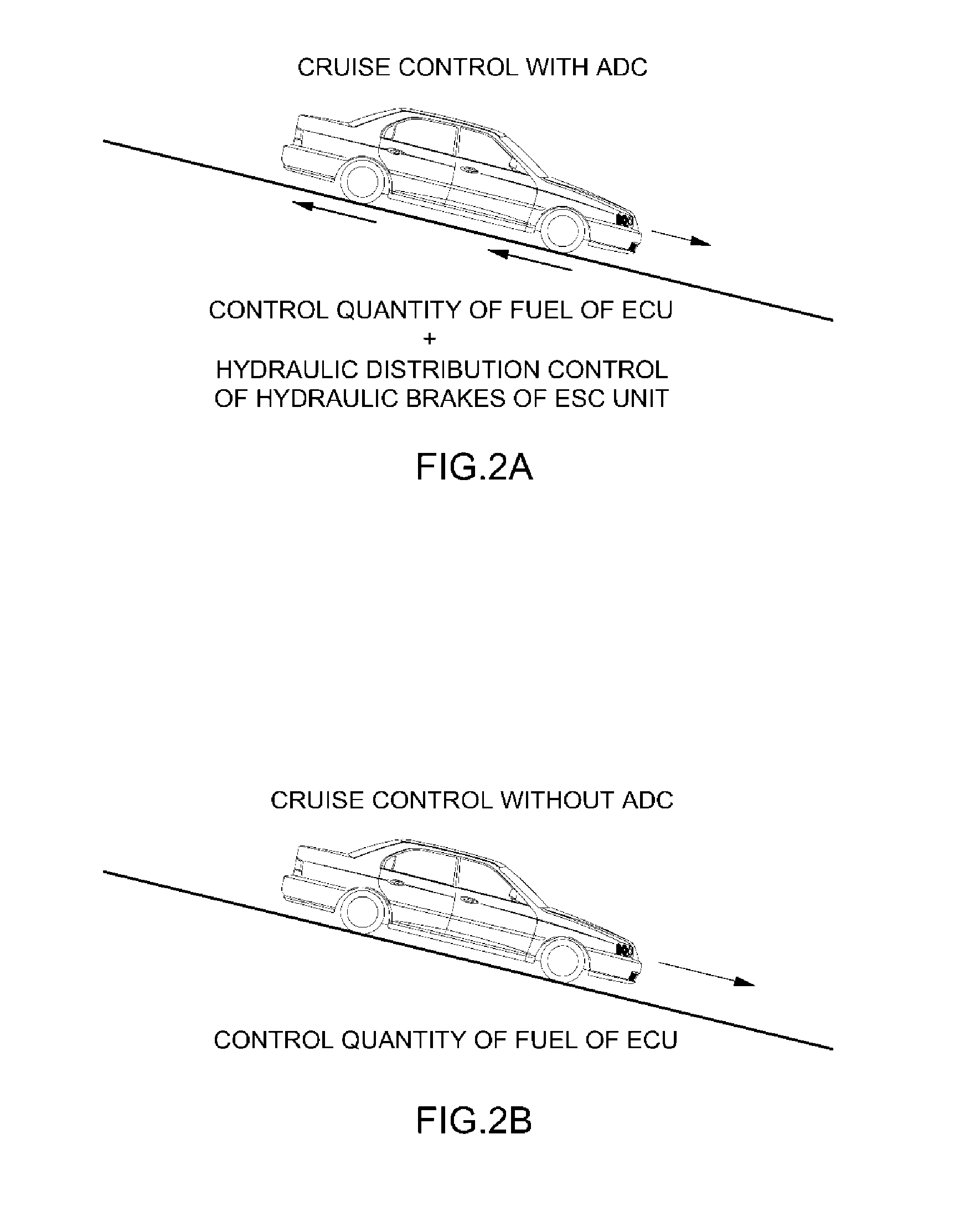 Auto cruise downhill control method for vehicle