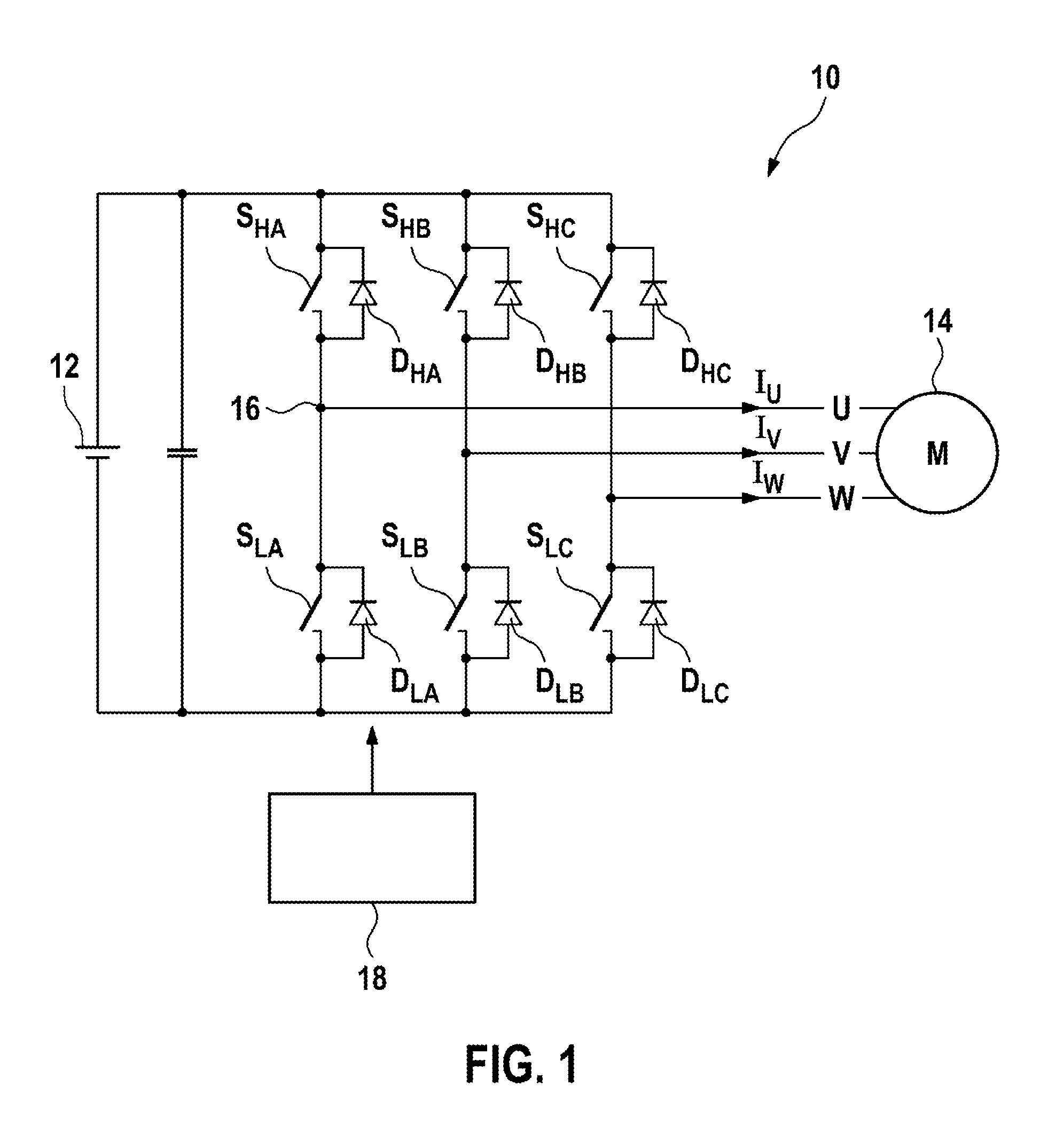 Method and device for controlling an inverter