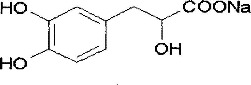 A kind of preparation method of high-purity danshensu sodium