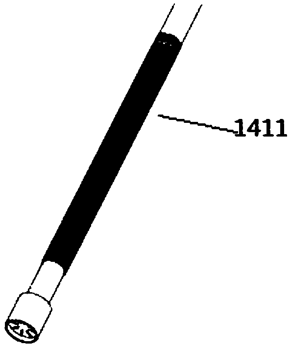 Anion release unit and umbrella