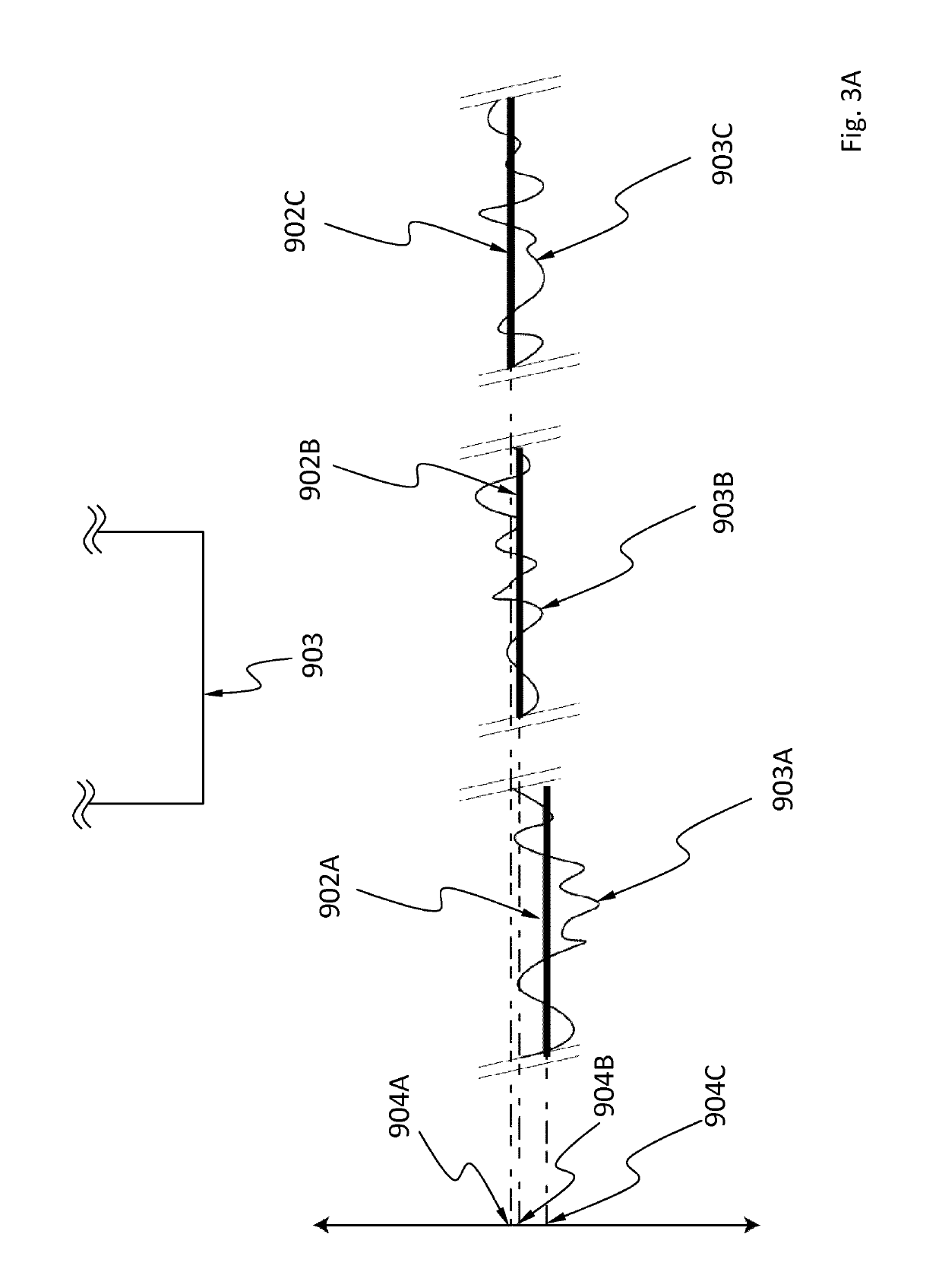 Model for calculating a stochastic variation in an arbitrary pattern