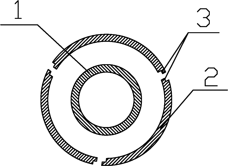 Method for preparing integral type seamless metal fiber perforated pipe and tangling device