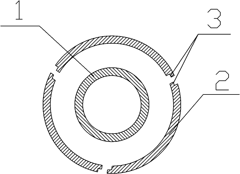 Method for preparing integral type seamless metal fiber perforated pipe and tangling device