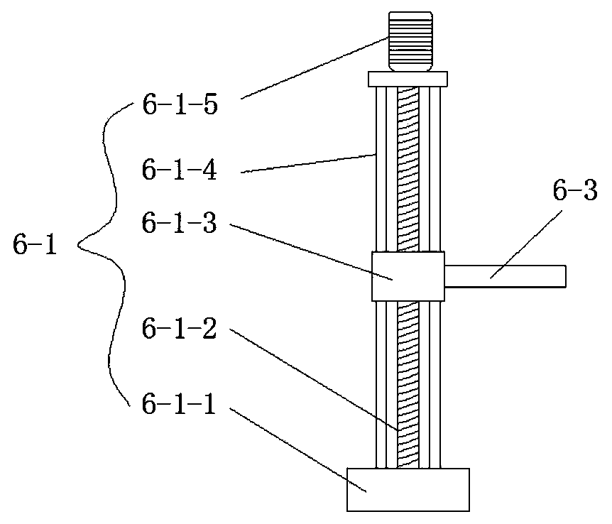 Adjustable wood board cutting processing device