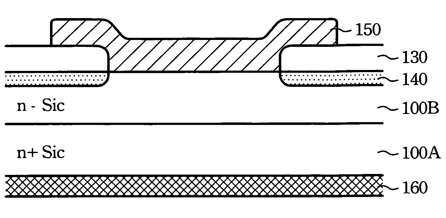 Silicon carbide Schottky diode and method of making the same