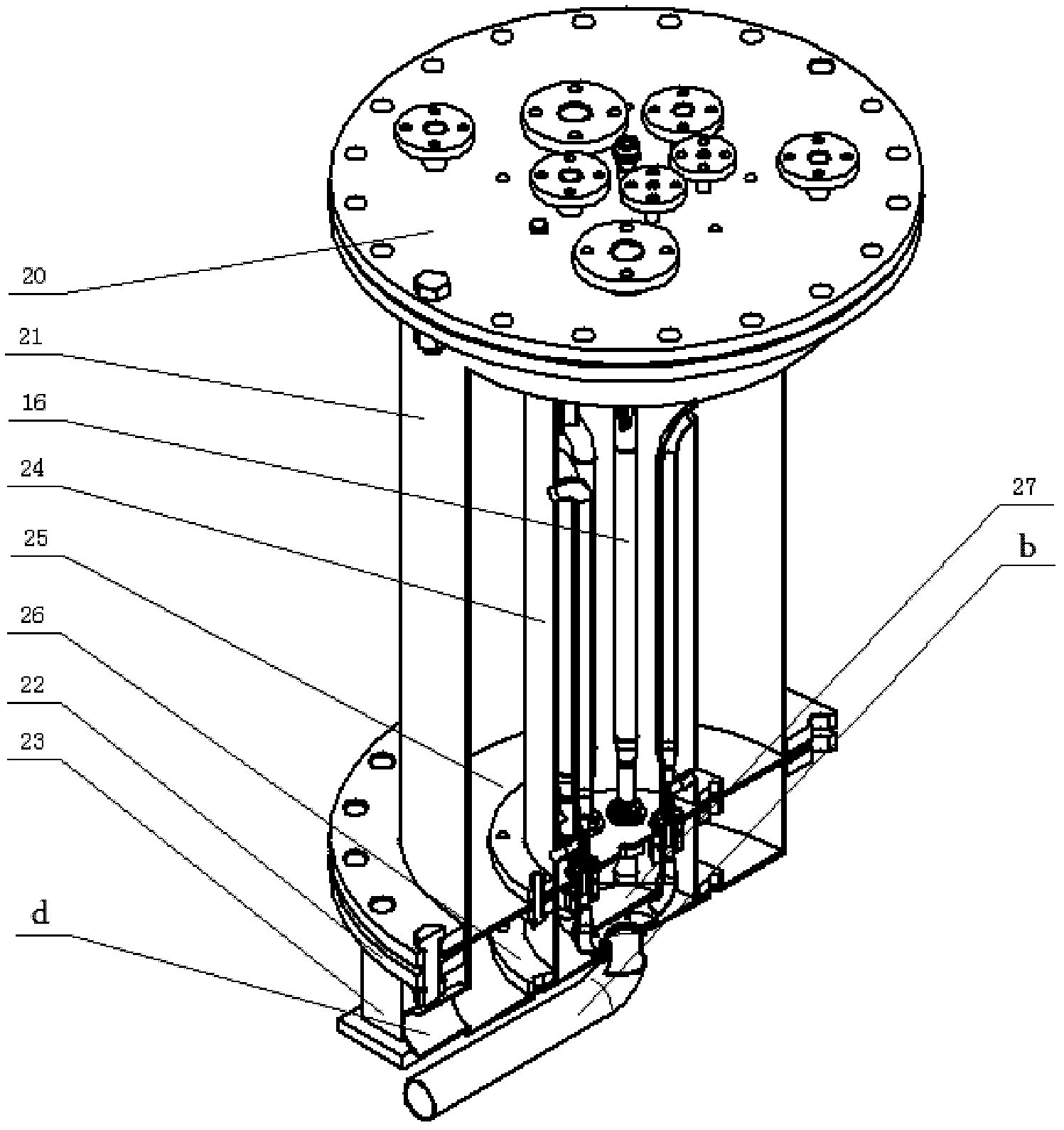 Ring-shaped fluidized bed reactor