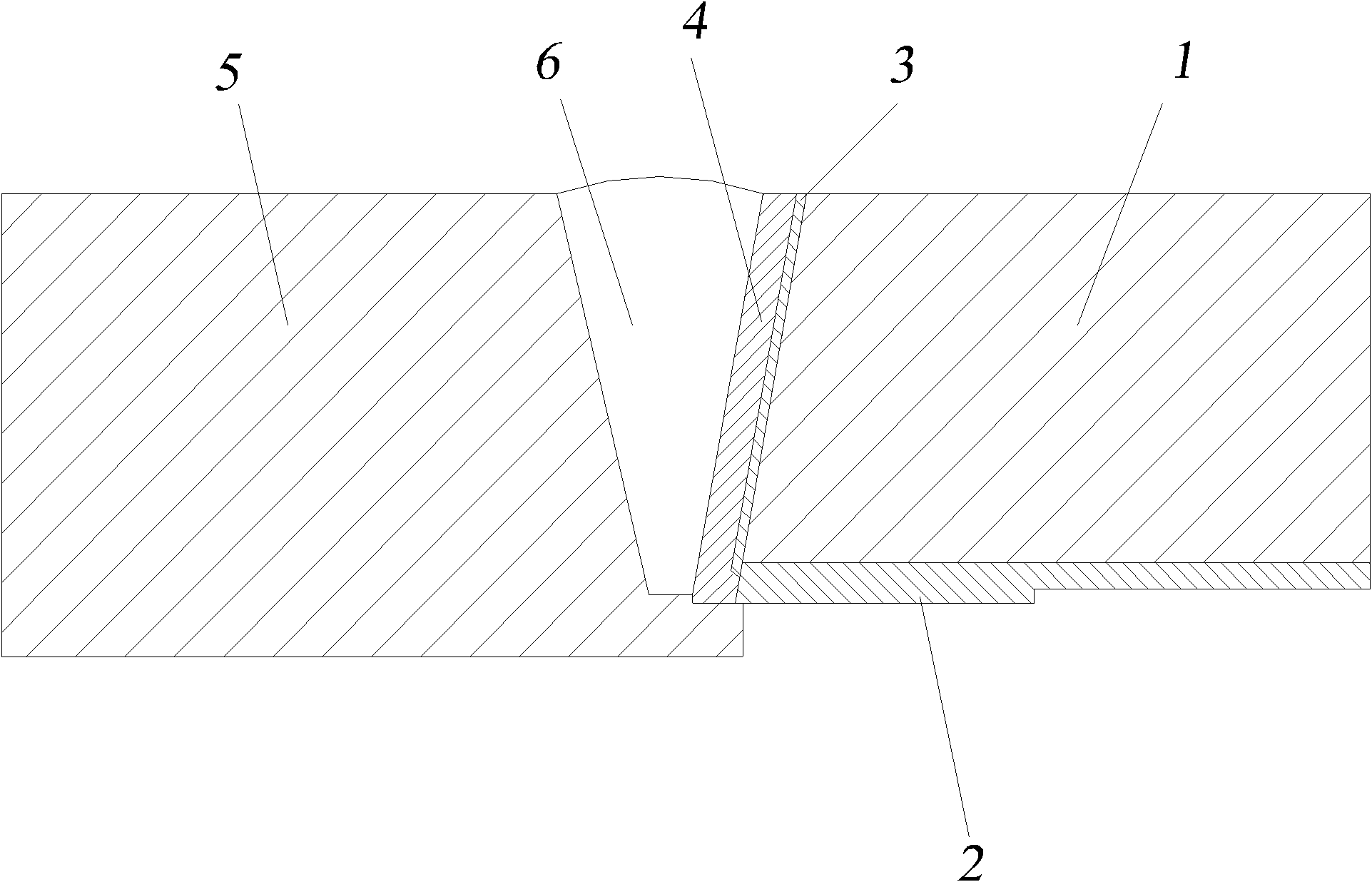 Nuclear island primary device connection tube safe end dissimilar metal welding technology