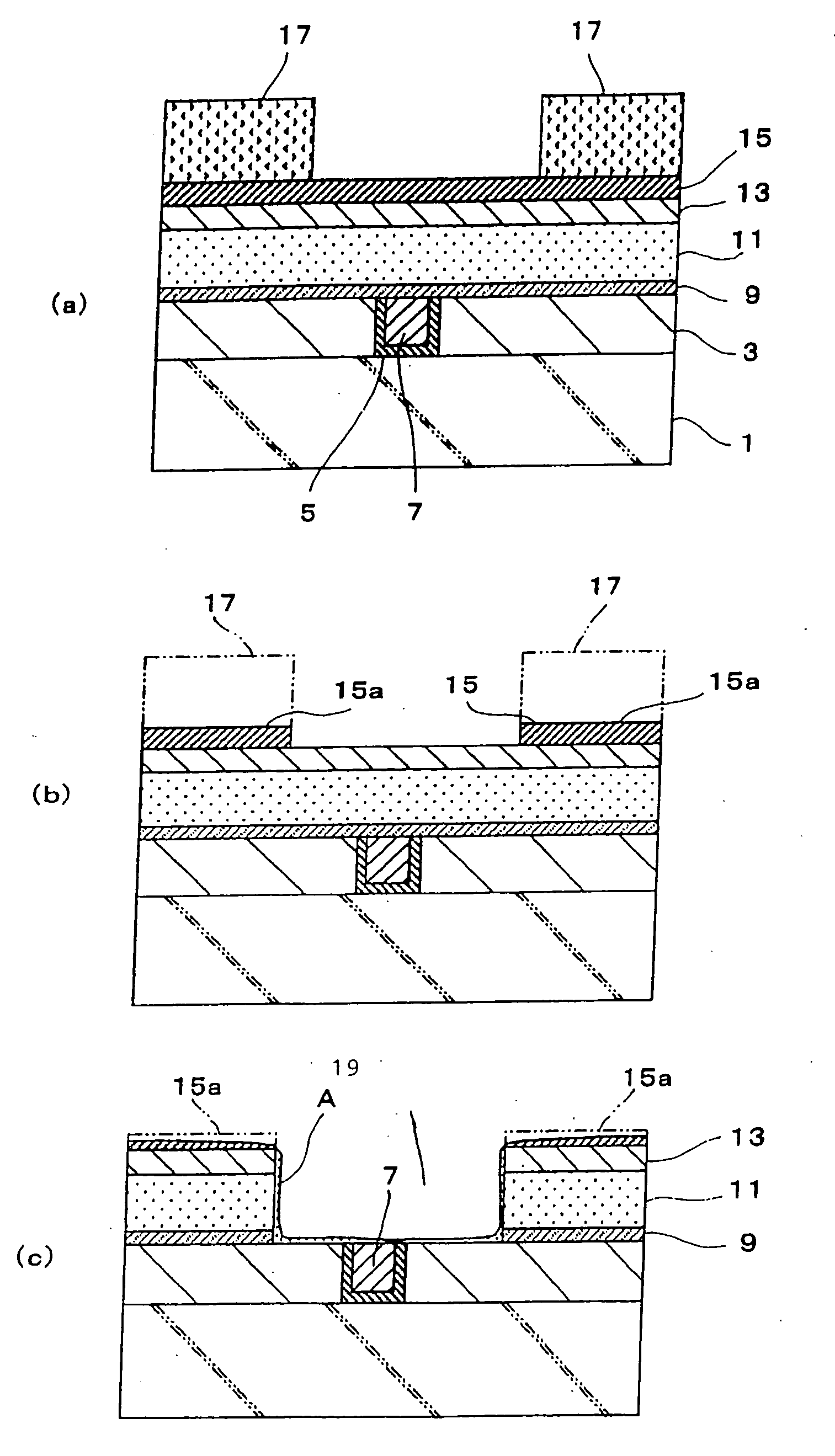 Post-dry etching cleaning liquid composition and process for fabricating semiconductor device