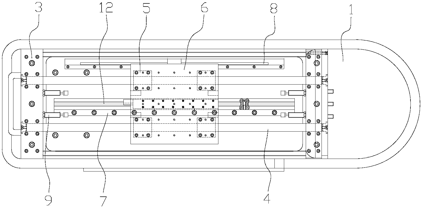 Low frequency calibration vibrating table