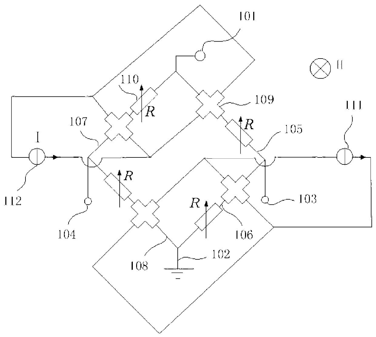 Magnetic field sensor and Hall device