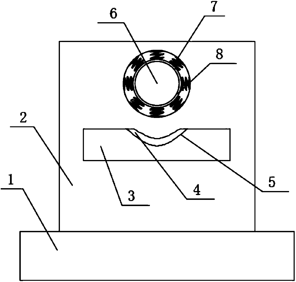 Mechanism for placing and hanging oil gun of oil filling machine