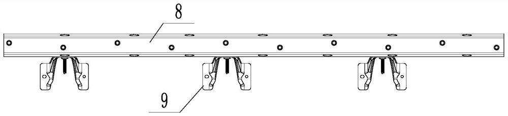 New energy automobile reinforced threshold