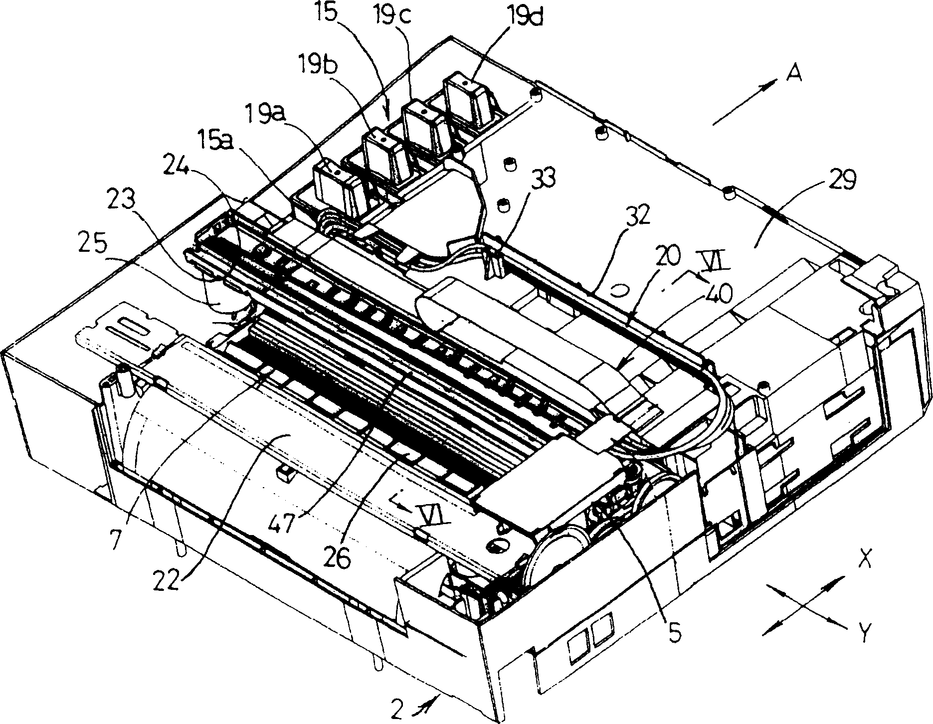 Sheet feed device and image recording apparatus having such sheet feed device