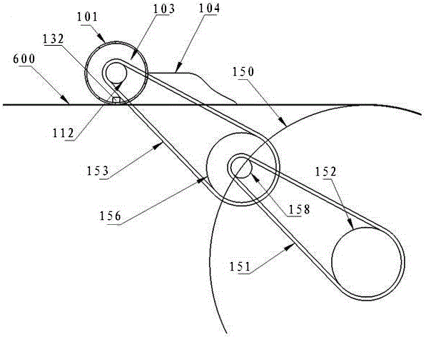 Full-automatic thin pancake producing device