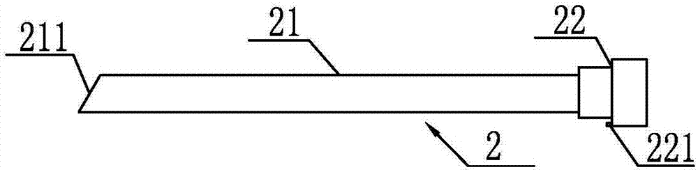 Ultrasound-guided brachial plexus nerve block needle set and use method thereof