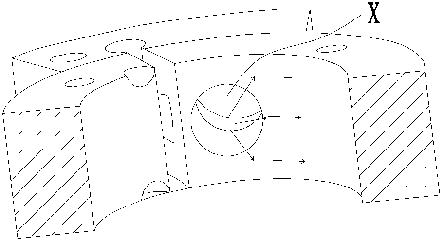 Gas suction structure of compressor