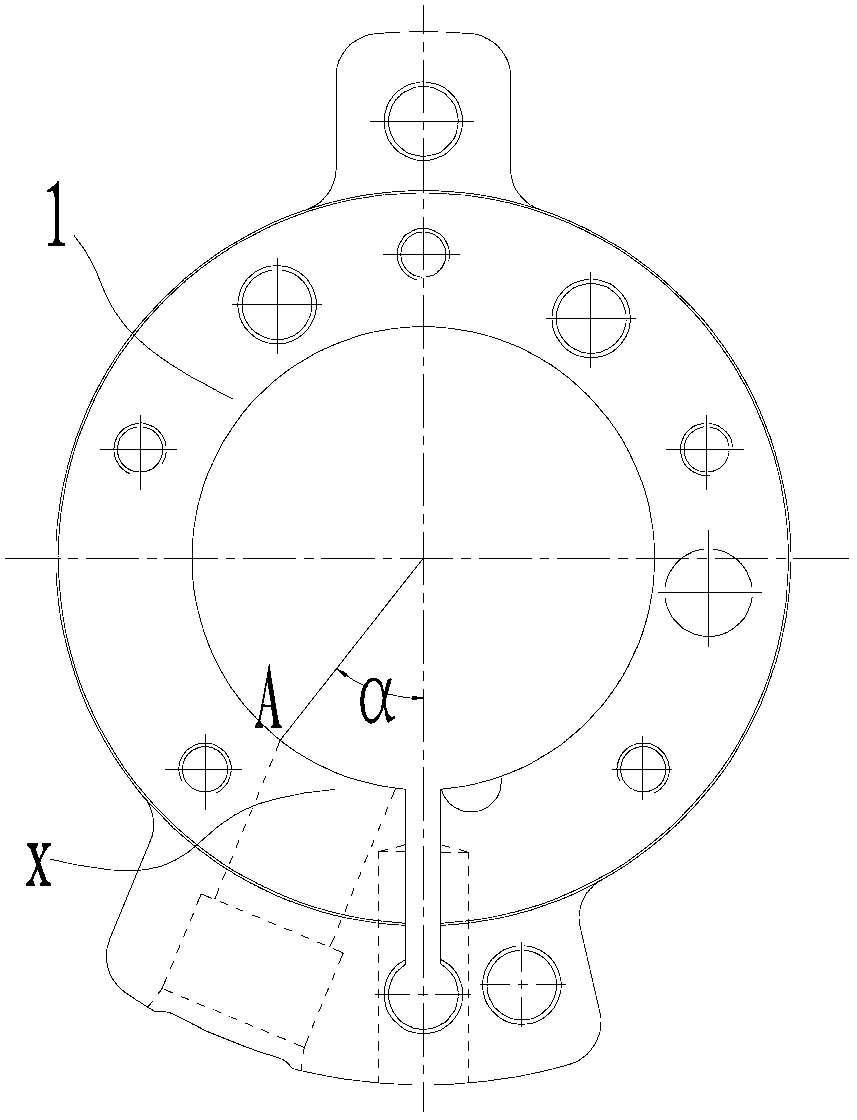 Gas suction structure of compressor