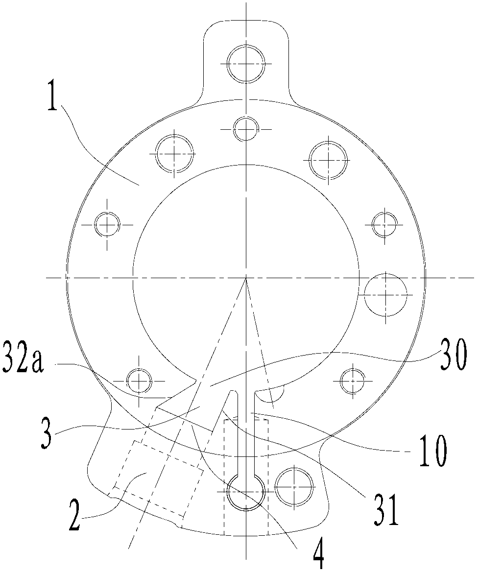 Gas suction structure of compressor