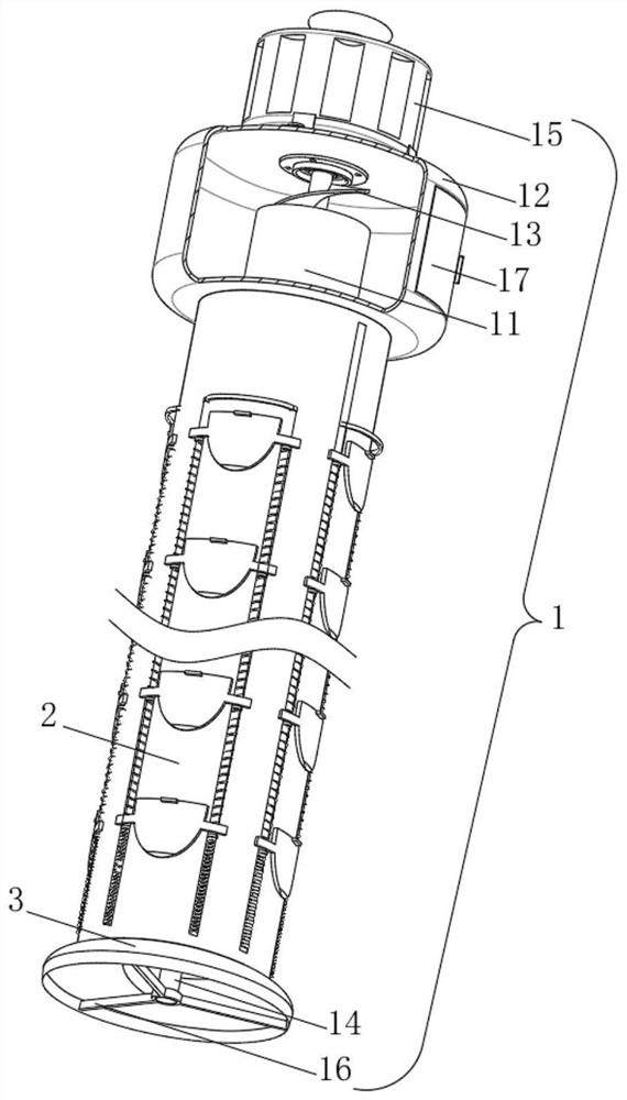 Sampling device for titanium dioxide detection