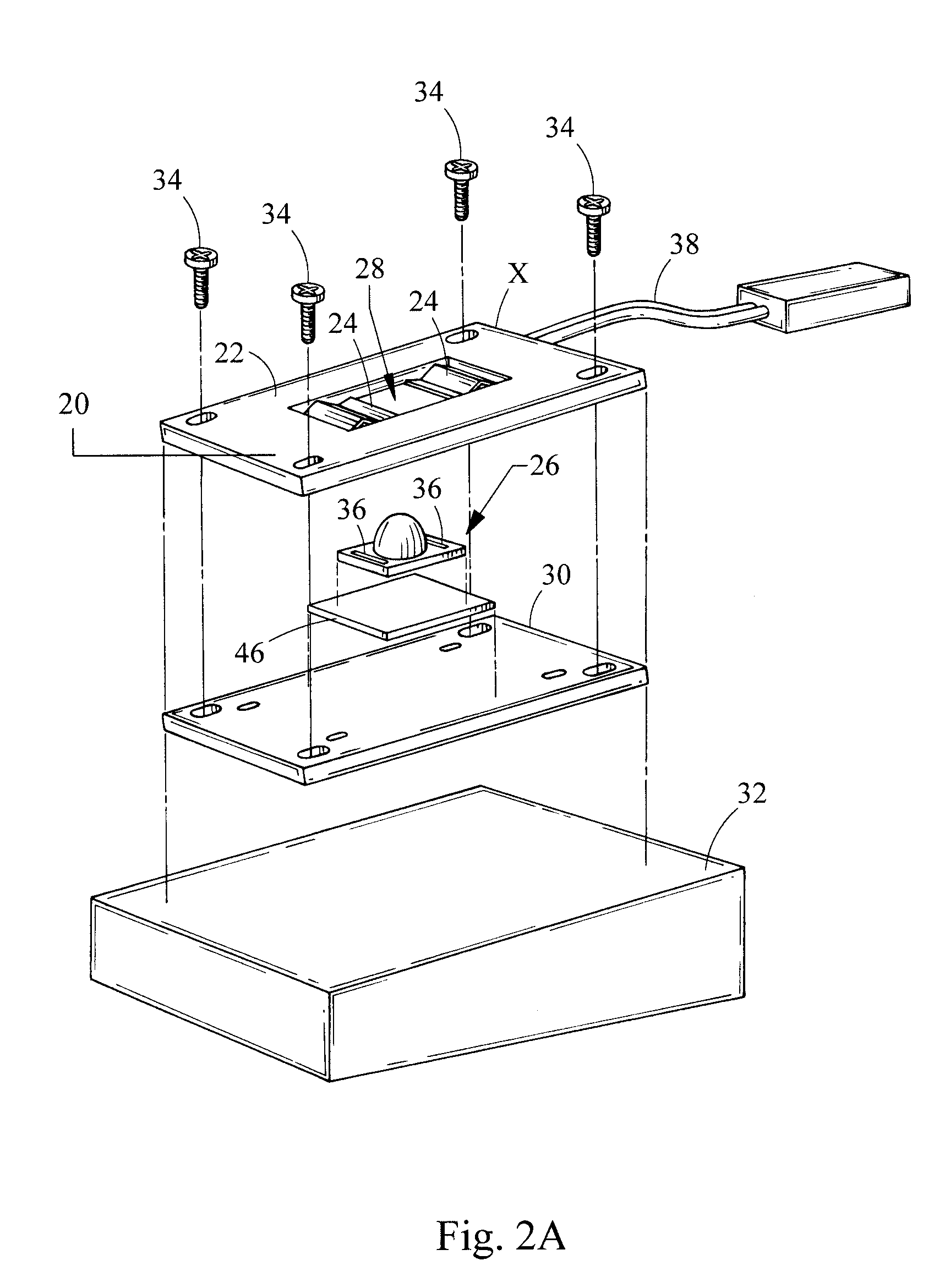 LED interconnect spring clip assembly