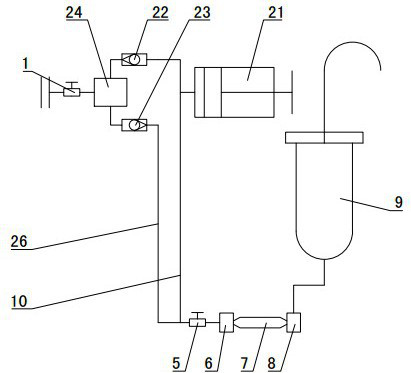 A micro-pressure single-point sampling detection system