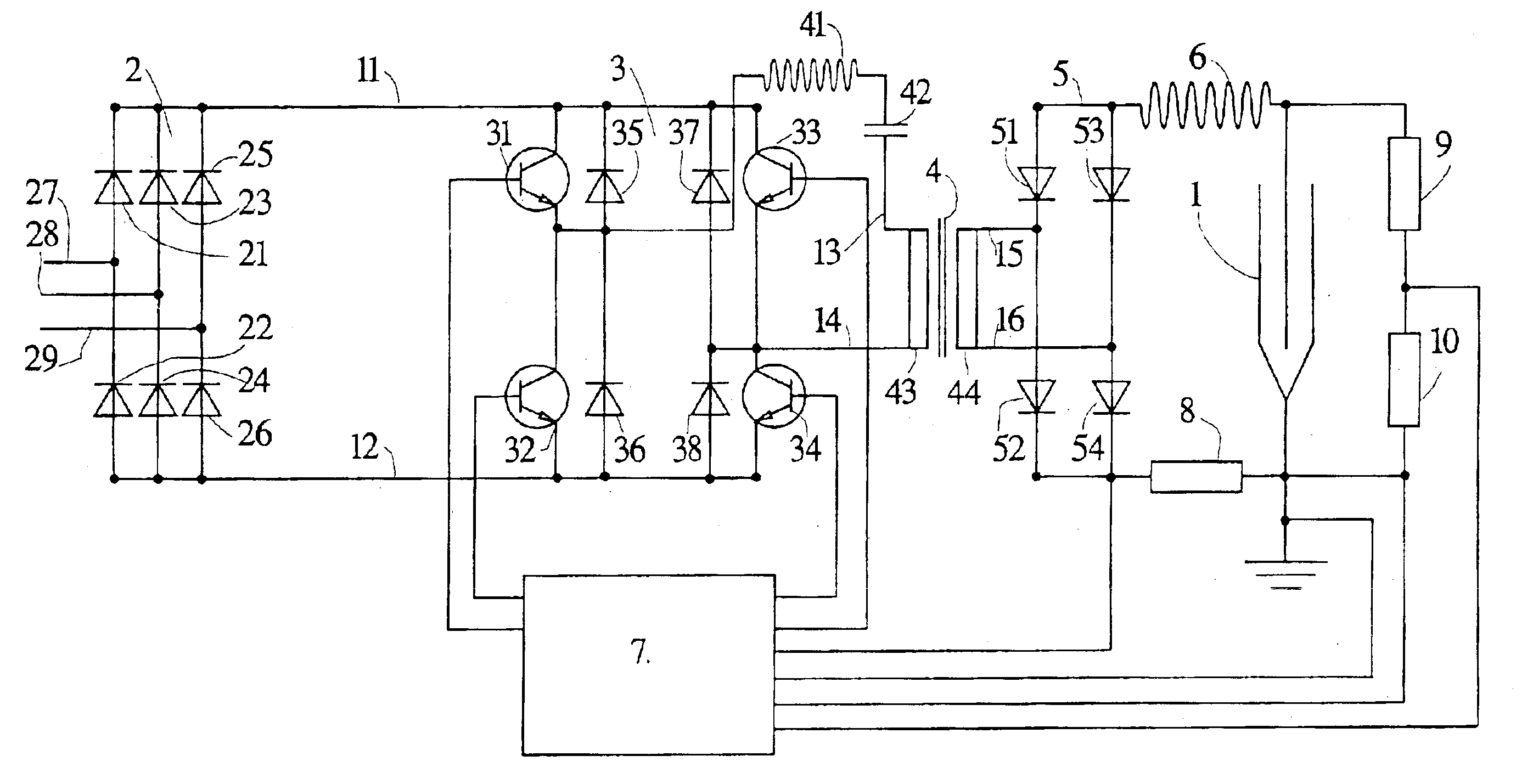 Method for protecting a DC generator against overvoltage