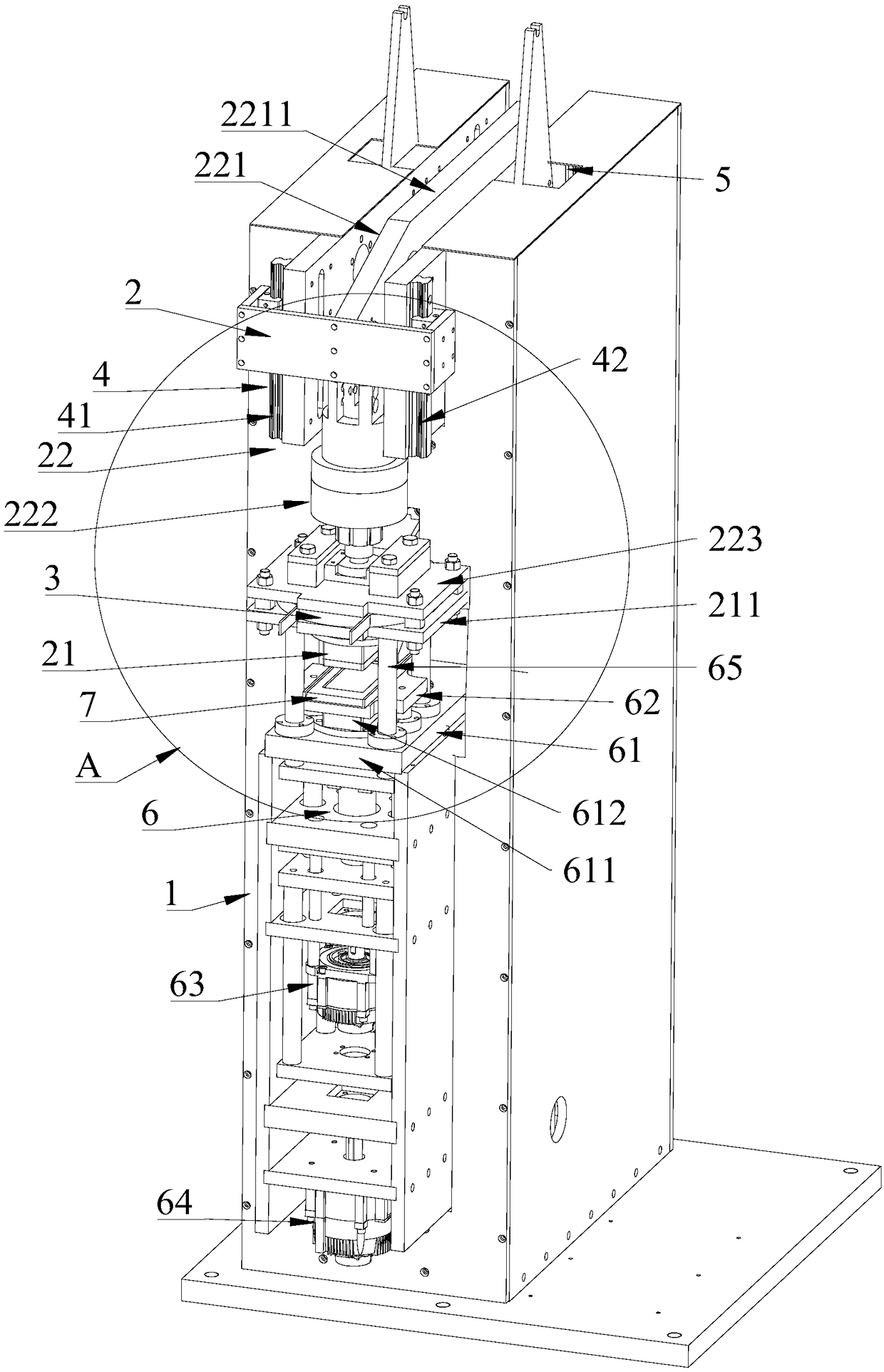 Powder pressing machine