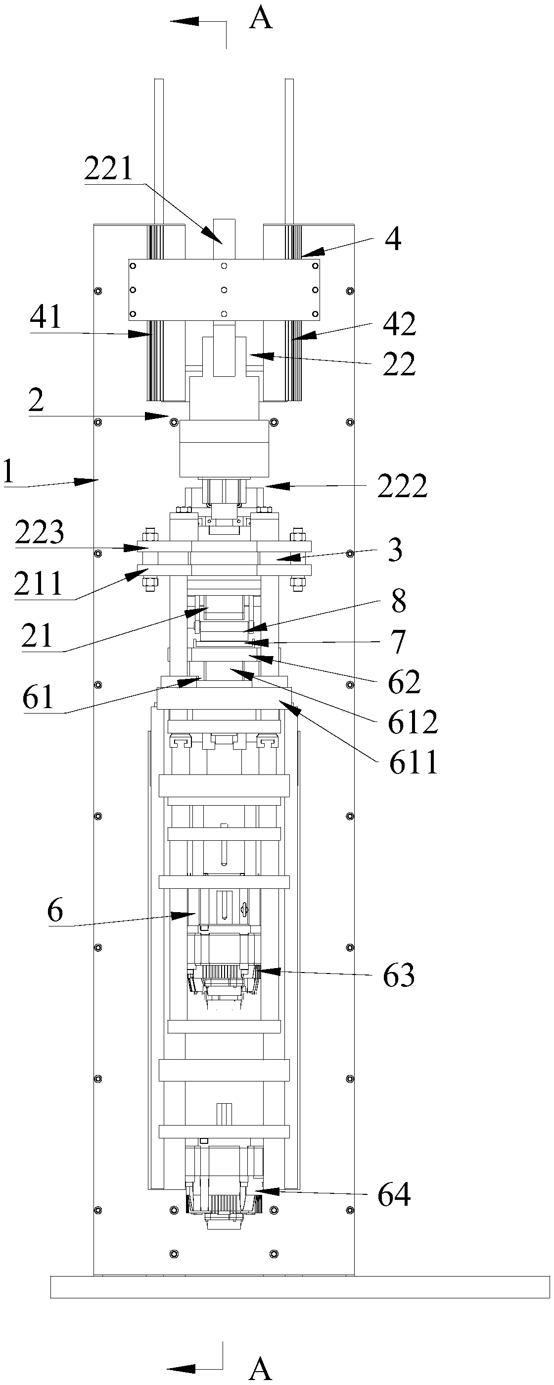 Powder pressing machine