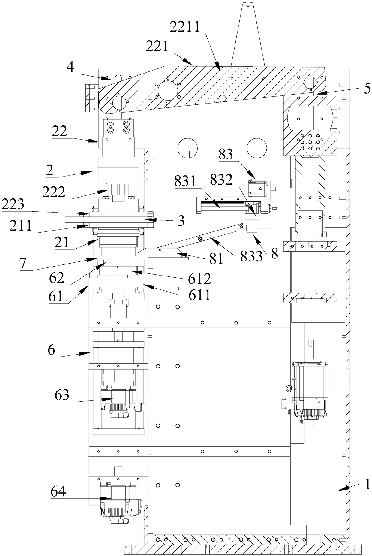 Powder pressing machine