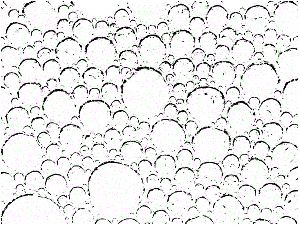 Canny operator-based foam boundary recognition and grain size analysis method